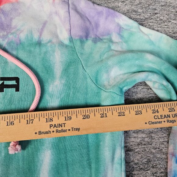 Primavera Sound 2019 Hoodie Small Pull & Bear Tie-Dye Oversized Multicolor RARE - Picture 5 of 7
